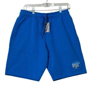 Vilebrequin x The Beach Boys Shorts Mens Medium Blue Bolide Embroidered